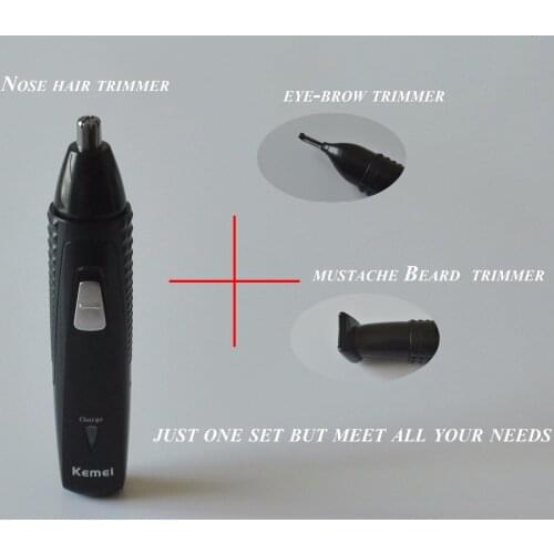 2Pcs/Lot Electric For Men Beauty Rechargeable Nose And Ear Hair Trimmer For Nose Hair Removal Men Nose Trimer