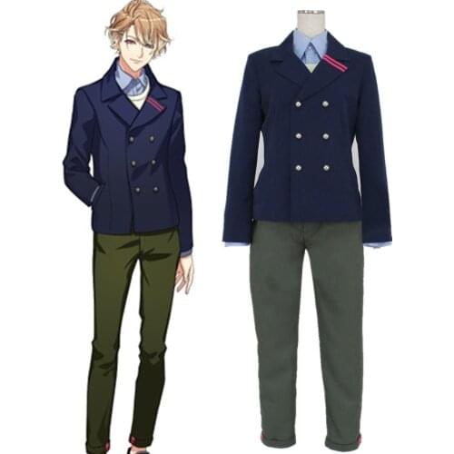 A3 Chigasaki Itaru Outfit Cosplay Costumes