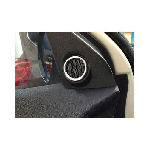ABS Chrome interior speaker ring For Mitsubishi ASX/Outlander Sport 2013-2015