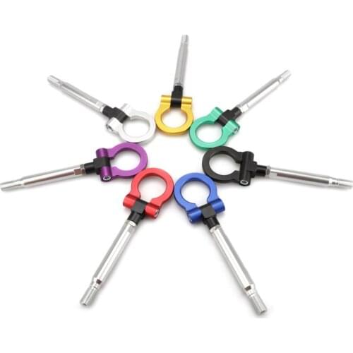 Car Sport Model Car Auto Trailer Tow Hook Ring Eye circular Towing Front Rear Aluminum For Subaru BRZ 86