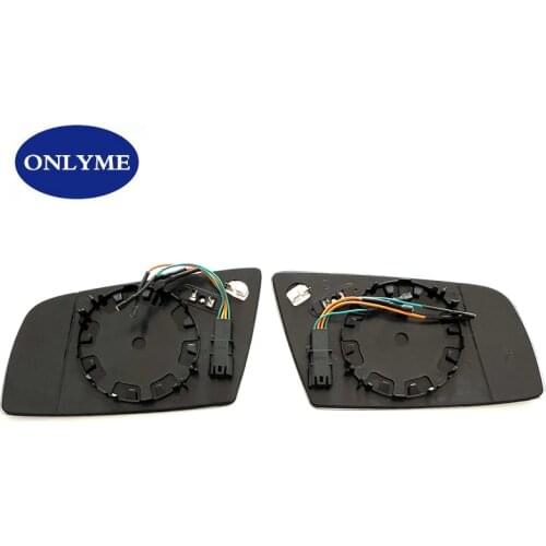 Suitable for BMW S5(03-09) S6(04-10) E60/ E61 car heated convex door mirror glass with connector