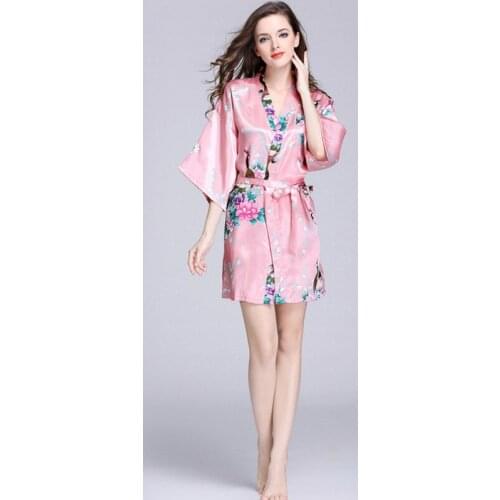 Женские шелковые халаты Calido Nuit China At AliExpress