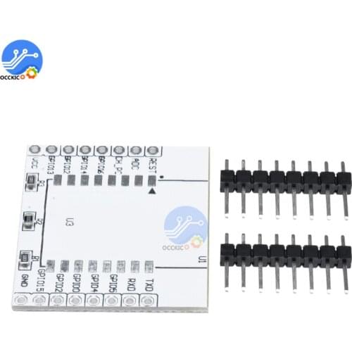 Diymore ESP8266 Serial Wireless WIFI Module Adapter Plate Available to ESP-07, ESP-12F, ESP-12E for ESP-07 ESP-08 ESP-12