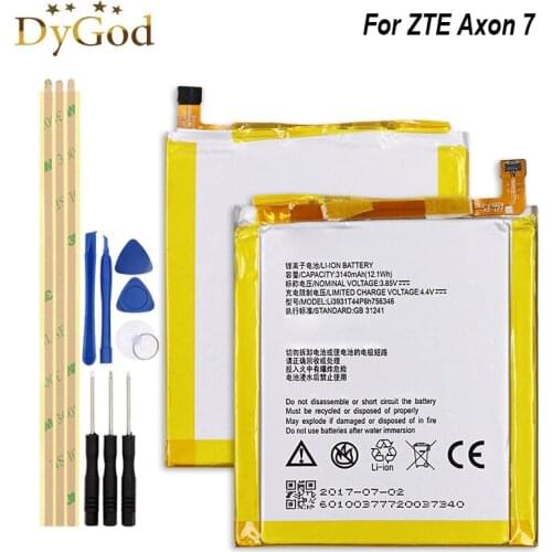 Аккумуляторы для телефонов ZTE Axon 7 DyGod China At AliExpress