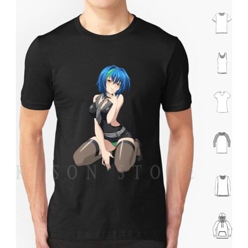 Blue Hair Hentai T Shirt Men Cotton Sexy Hentai Anime Girl Manga Oppai Cute Girl Sexy Girl Cartoon Hentai Stikers