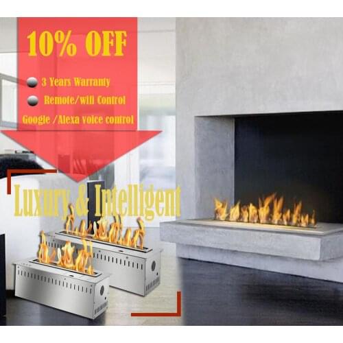 Inno-living fire 36 inch biofuel fire place modern bioethanol remote fireplace
