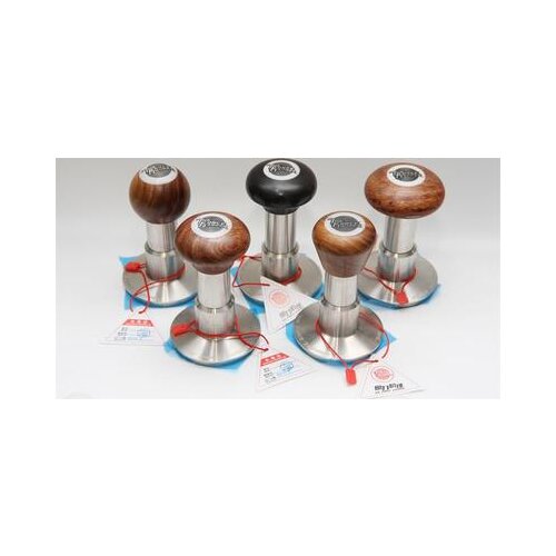 The Force Tamper Coffee Accessories Stainless Steel Coffee Tamper Kitchen Press Tool Cloth Powder Leveler Tool Powder Hammer58mm