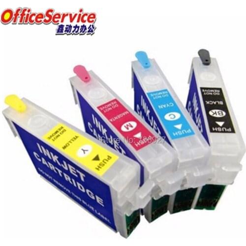 Refillable ink Cartridge T1331 For Epson T12 T22 TX120 TX129 TX235 NX125 NX130 NX230 NX420 NX430 TX320F printer with chip