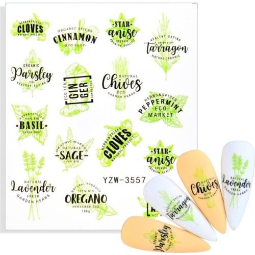 Small Fresh Nail Stickers Slider Flower Lotus Lavender Butterfly DIY Floral Designs Water Tattoo for Nails Decals Manicure Decor