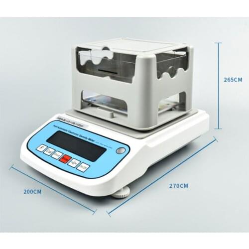 Solid density meter Plastic particles rubber gold purity density tester Electronic hydrometer instrument gold k