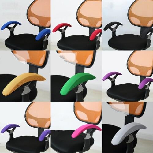 Set of 2pcs Chair Armrest Covers Home Office Elastic Protectors Elastic Chair Elbow Arm Rest Covers