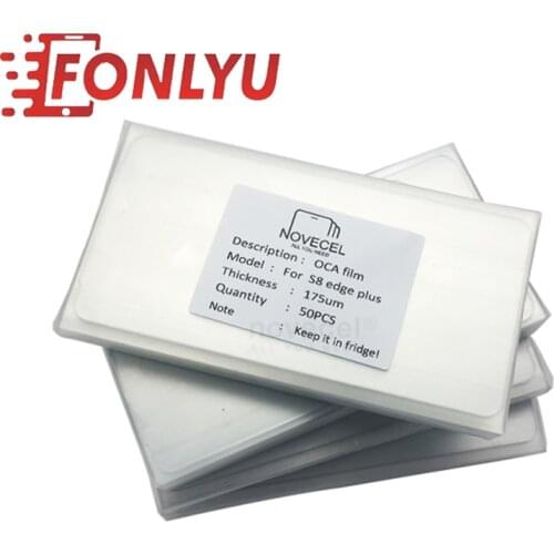 50 pcs OCA Optically Clear Adhesive for Samsung Galaxy S10Plus S10 S10E - 175μm