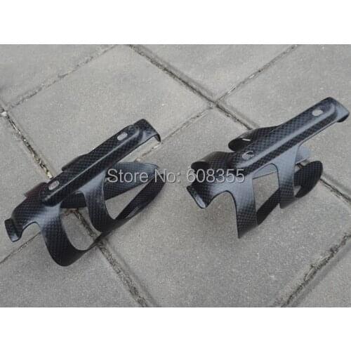 Full Carbon Matt MTB Mountain Road Cyclocross TT Bike water Bottle cage bicycle Holder for all Cycling - 2 Pcs ( 018 )