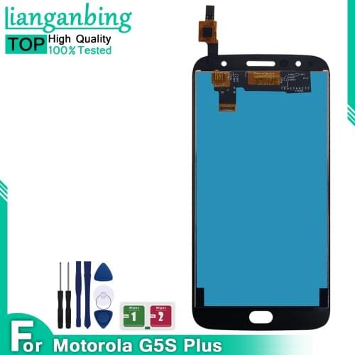 5.5'' LCD For Motorola Moto G5S Plus LCD XT1802 XT1803 XT1805 XT1086 Display With Touch Screen Assembly For Moto G5S Plus
