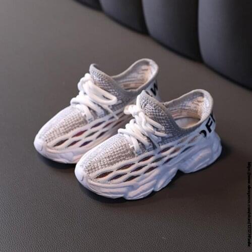 2021 Spring Baby Shoes Infant Toddler Shoes Soft Comfortable Knitting Breathable 1-6 Year Child Sneakers birthday gift