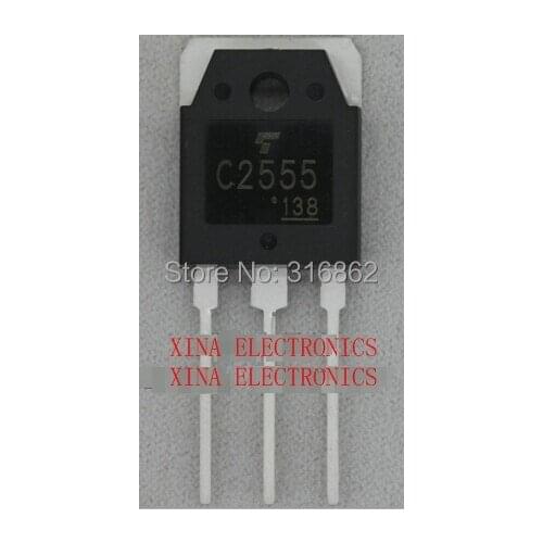2SC2555 C2555 500V 8A TO-247 ROHS ORIGINAL 10PCS/lot Free Shipping Electronics composition kit