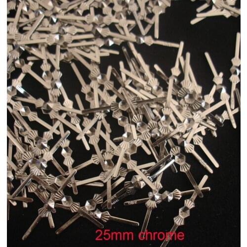 800pcs/Lot 25mm Crystal Butterfly Buckles Connector Chromium Golden For Chandelier Beads Fitting Connectors
