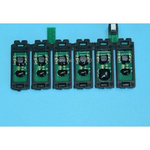 Free shipping! Ciss chips reset for Epson Stylus Photo R1410 R270 R390 RX590 RX690 RX610 RX615 R290 R295 printers T0811-T0816