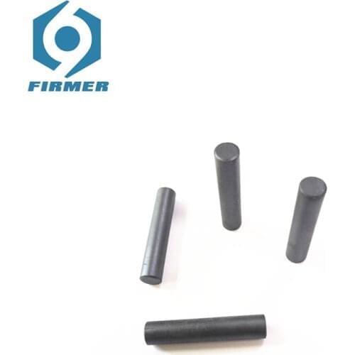 Ferrite Rod Bar DiameterxLength-4x10mm 50pcs Ni-Zn Soft Ferrite Core Magnetic Rod Bar For Inductance Coil High Frenquency