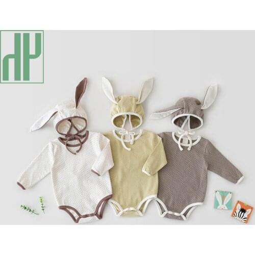 HH 2021 New Baby Rompers Summer Infant Girls Jumpsuit Newborn Long Sleeve Romper Baby Girl Cotton Pajamas Kids Clothes Outfits