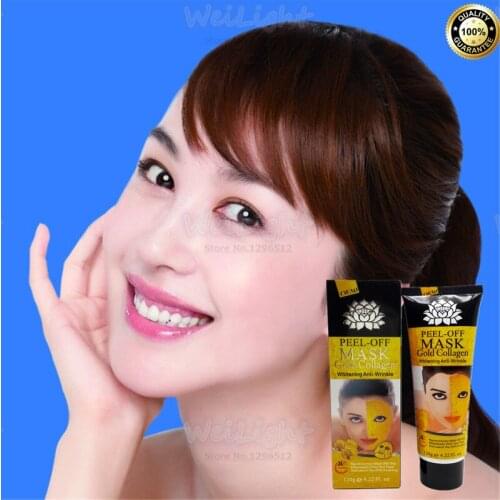24K Gold powder Collagen Facial mask for Narrow coarse pores, high-quality face pack Mask for Whitening Hydrating Moisturizing