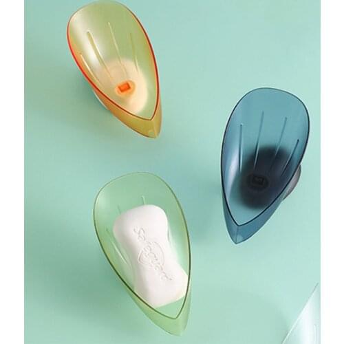 Soap Box Drain Soap Holder Box Bathroom Shower Soap Holder Dish Storage Plate Tray Bathroom Supplies Bathroom Gadgets