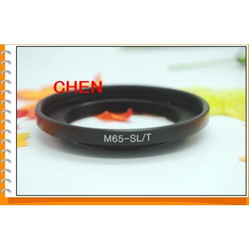 M65-SLT dual purpose adapter ring for M65 65mm lens to Leica T LT TL TL2 SL CL Typ701 18146 18147 panasonic S1H/R camera