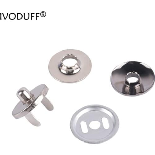 Magnet Snap Button 10 Sets Metal Magnet Buttons Magnetic Rivet Stud Purse Snap Clasps Closure Buckle Fastener for Purse