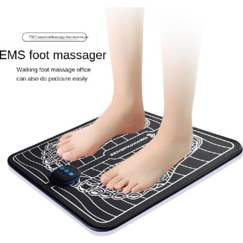 Ems Electric Foot Massager Pad Feet Muscle Stimulator Foot Massage Mat Improve Blood Circulation Relieve Ache Pain Health Care