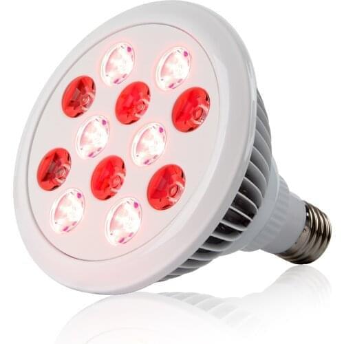 36W Floor Stand Infrared Light Heating Therapy Lamp Pain Relief Adjustable 360 Degree Rotation Skin Care Lamp