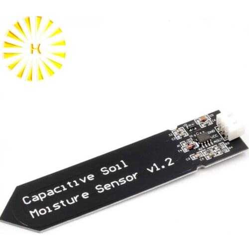 NEW ! Capacitive soil moisture sensor not easy to corrode wide voltage wire for arduino
