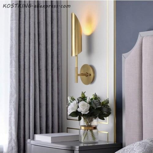 New Modern Wall lamp for Foyer Creative Design Living Room Background Wall Light Bedroom Bedside Decoration Light Fixtures
