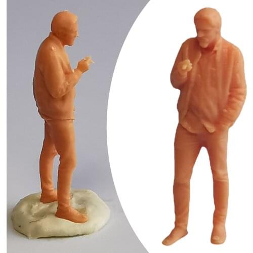 Resin 1:64 Scale Figure Diorama Children Toy Decor People Street Sand Table Scenery Diorama Model for Children Toy Accs