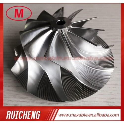 T04E 11+0 blades 66.10/92.61mm turbo Billet/milling/aluminum 2618 compressor wheel for Racing