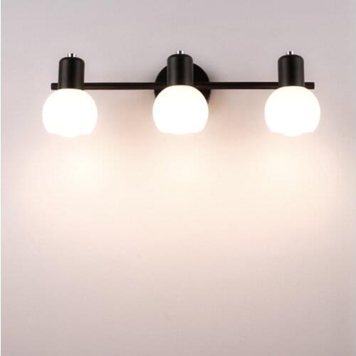 Tyle White LED Cabinet Mirror Front Light Modern Bathroom Toilet Make-up Mirror Cabinet Lamp Living Room Wall Lights