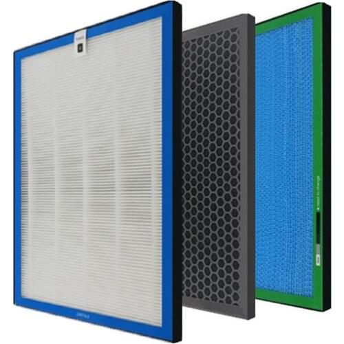 Replacement Filters For TCL TKJ-F260A/TKJ-260B/TKJ-280A/TKJ-280B/TKJ-300B HEPA and Activated Carbon Filters Set