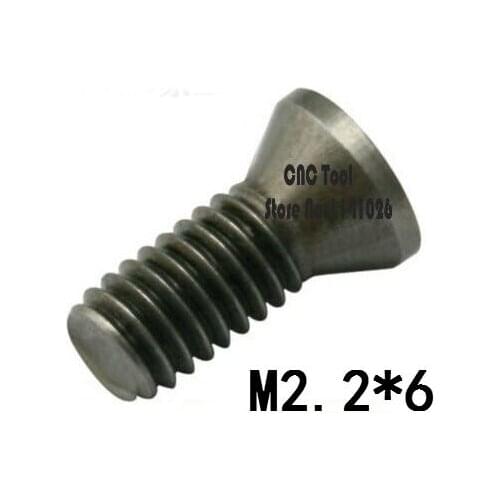 10pcs M2.2*6mm CNC lathe tool spare screws Torx screws ,Insert Torx Screw for Replaces Carbide Inserts lathe accessories