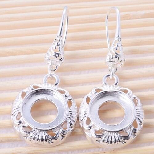12 Pcs Wholesale Diy Earring Patterned Earring With Designed Drop Earring For Kameleon earring (Insert Jewelpop Not Including)
