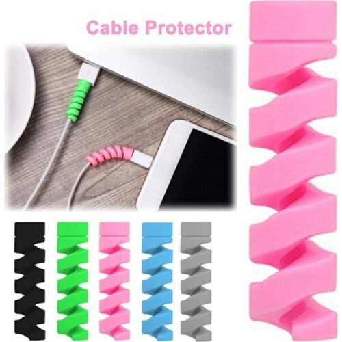2-10Pcs Cable Protector For iPhone Charger Protection USB charging cable Cord Protector cable management USB cable organizer