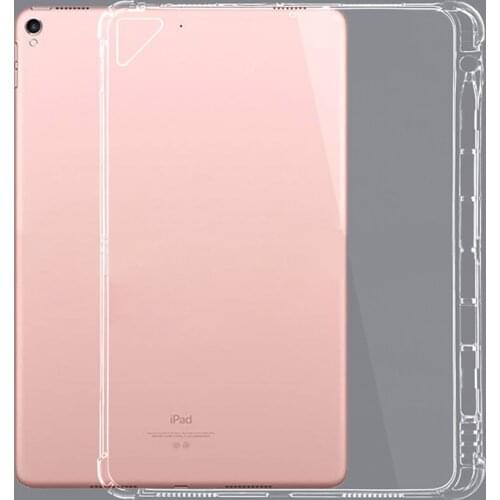 Tablet case With Pen Holder For iPad Pro 10.5 2017 TPU Soft back cover for iPad Pro 10.5 A1701 A1709 Case Apple iPad Pro 10.5