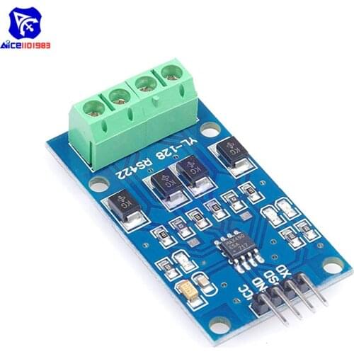 RS422 Mutual Transfer TTL Bi-directional Signal Module Full-Duplex 422 to Single-Chip MAX490 to TTL Module