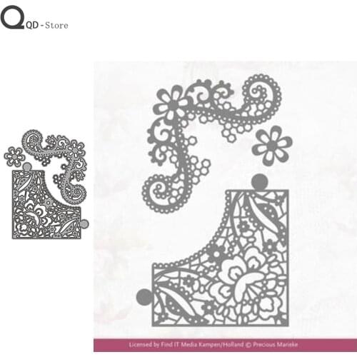 Creative Decorative Lace Model Cutting Dies New Dies Scrapbooking Mold Cut Handmade Tools DIY Craft Decoration New Dies for 2020