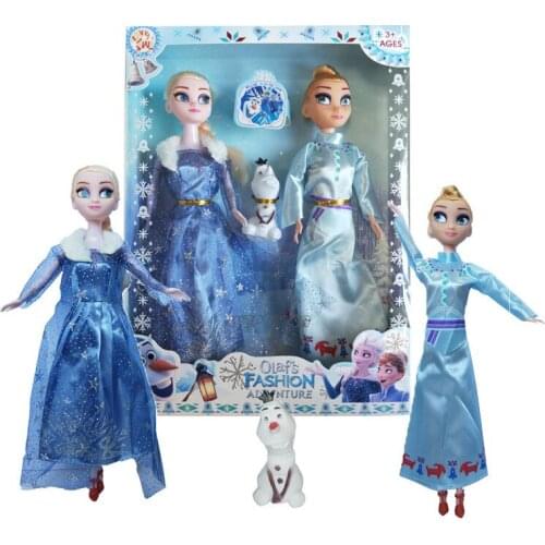 Hasbro Frozen 2 Anna Elsa Princess Dolls for Girls Toy PVC Movable Joint Action Figure Model Birthday Christmas Gift Toys