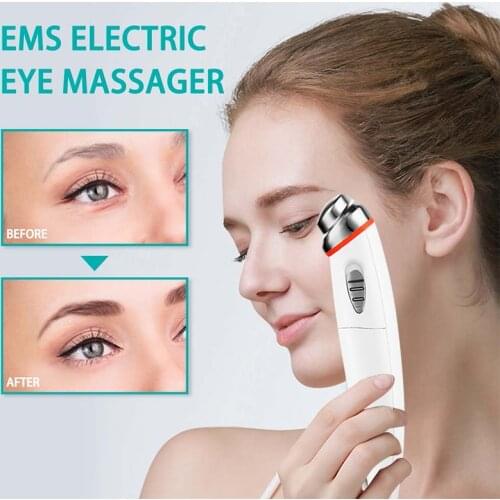Mini Electric Vibration Eye Massager Anti-Ageing Wrinkle Dark Circle Pen Removal Rejuvenation Beauty Care Portable Pen NEW