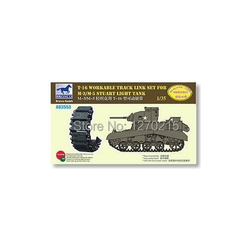 Bronco 1/35 AB3553 M3/M5 Stuart T-16 Workable Track Link