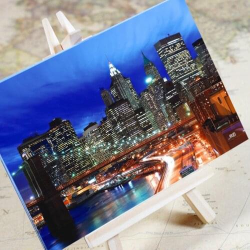 6pcs/set "Charming City Series - New York" Urban landscape Postcard /Greeting Card/Birthday Card/Christmas gifts