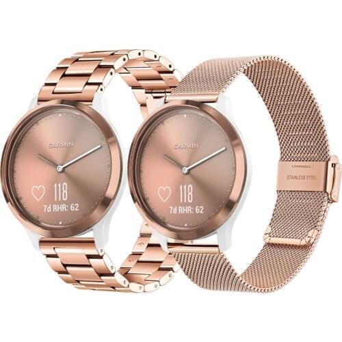 Stainless Steel Watch Band for Michael Kors Fossil Samsung DW 16mm 18mm 20mm 22mm 24mm Men Women Metal Strap Loop Bracelet