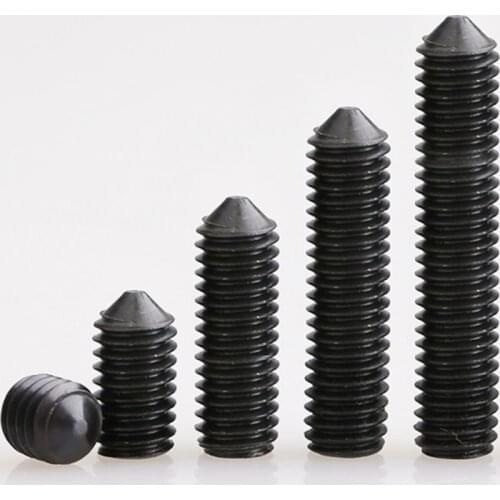 12.9-level hexagon socket tip set screw/top wire/machine meter screw M2.5M3M4M5M6M8M10M12