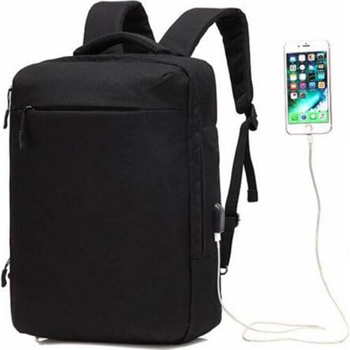 Waterproof Large Capacity 15inch Laptop Bag External USB Charge Computer Backpacks College Student School Backpack Bag 2020