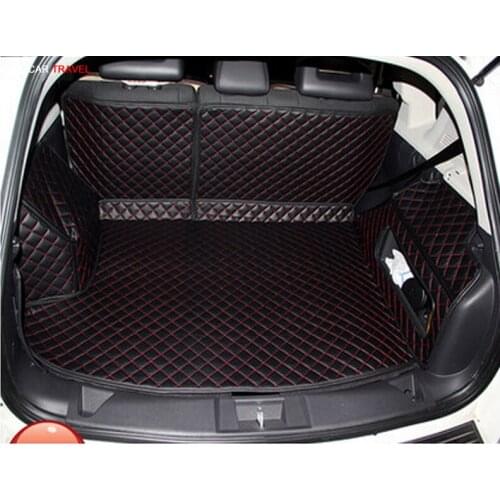 Top quality! Special car trunk mats for Jeep Patriot 2015-2007 waterproof durable boot carpets cargo liner mats for Patriot 2012